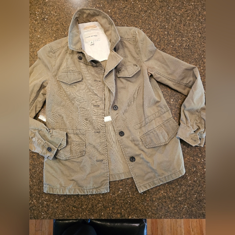 Banana Republic UTILITY Jacket Olive Green Sz. 4
